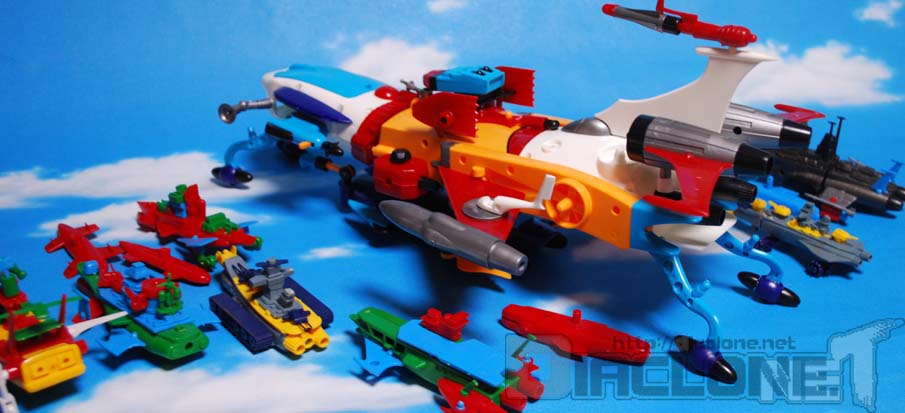 21世紀の合体マシン(エヴォリューショントイ版タイガーシャーク): D-NEWS